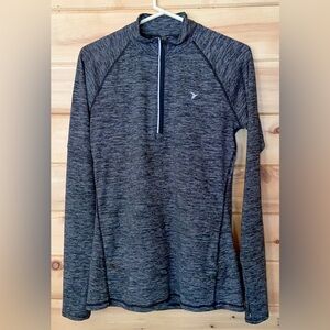 Old Navy Women’s Athletic Quarter Zip Long Sleeve Pullover with Thumb Holes